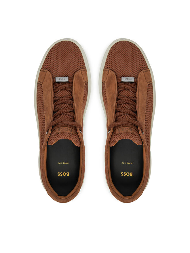 BOSS Sneakersy BOSS Gary Tenn Ktsd 50539108 Hnedá