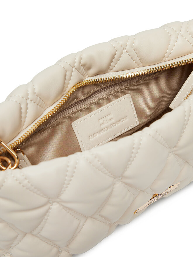 Elisabetta Franchi Torebka Elisabetta Franchi BS-62A-47E2 Écru