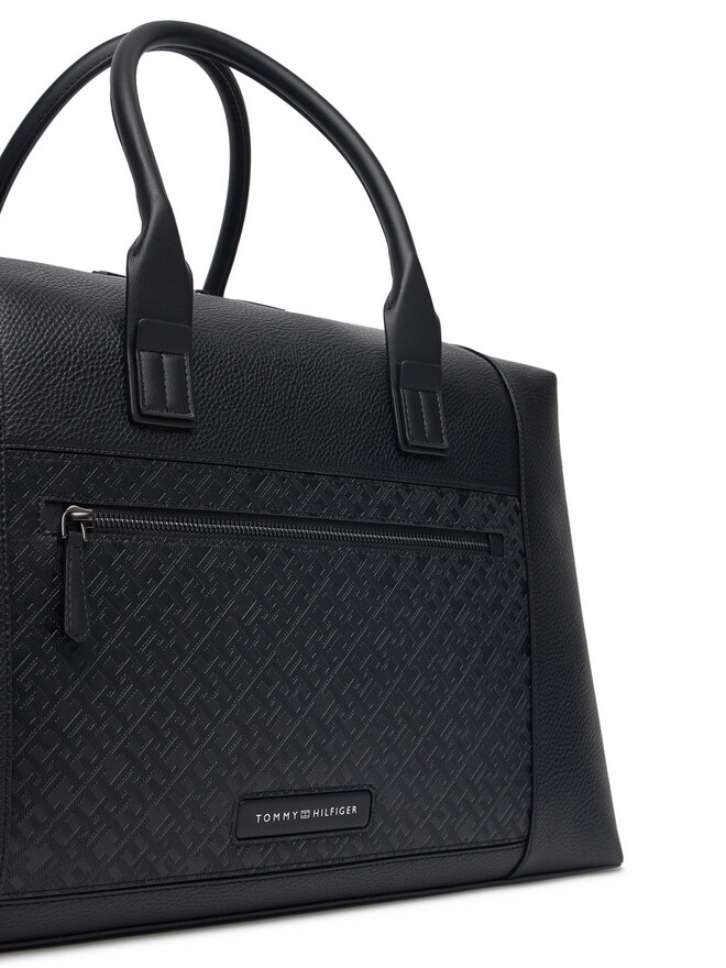 Tommy Hilfiger Tasche Tommy Hilfiger Th Monogram Duffle AM0AM13383 Schwarz