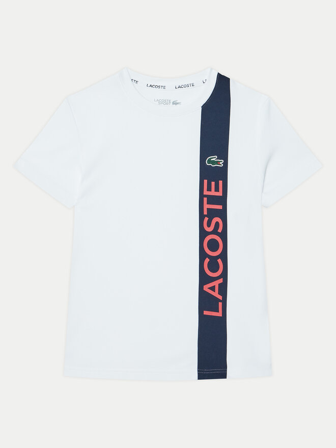 Lacoste Lacoste Marškinėliai TJ8489 Balta Regular Fit