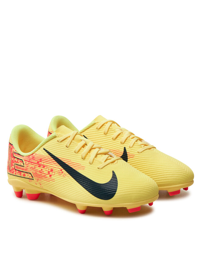Nike Buty do piłki nożnej Nike Vapor 16 Club Km Fg/Mg FQ8288 Żółty