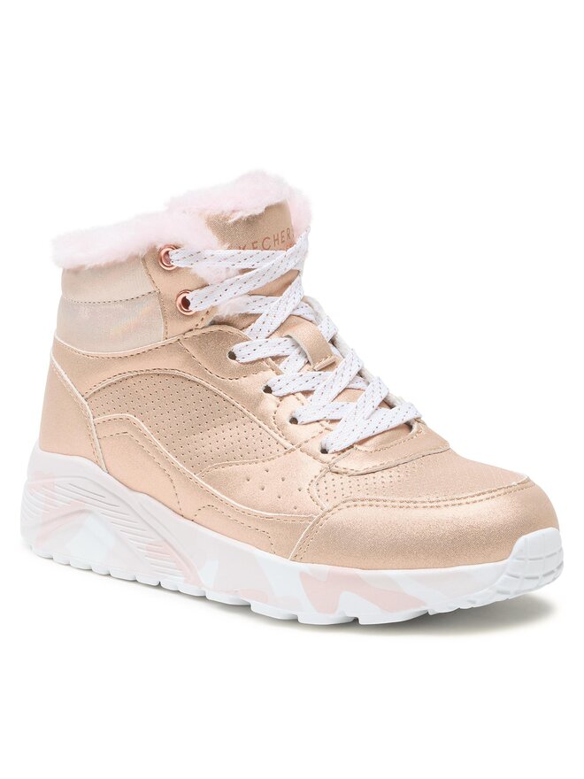 Skechers Αθλητικά Skechers Uno Lite Camo Dazzle 310485L/GDPK Χρυσό