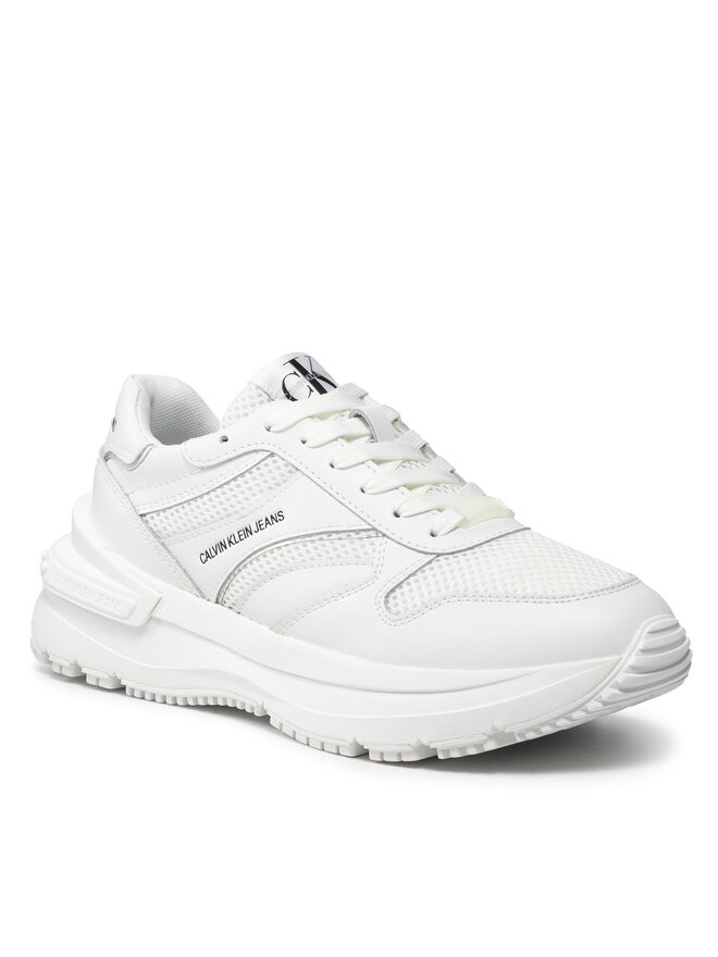 Calvin Klein Jeans Superge Calvin Klein Jeans Runner Laceup Sneaker Snap Wn YW0YW00467 Bela