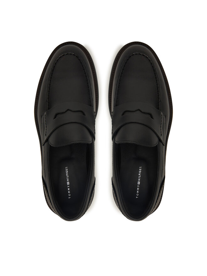 Tommy Hilfiger Mokaszin Tommy Hilfiger Comfort Lwt FM0FM05698 Fekete