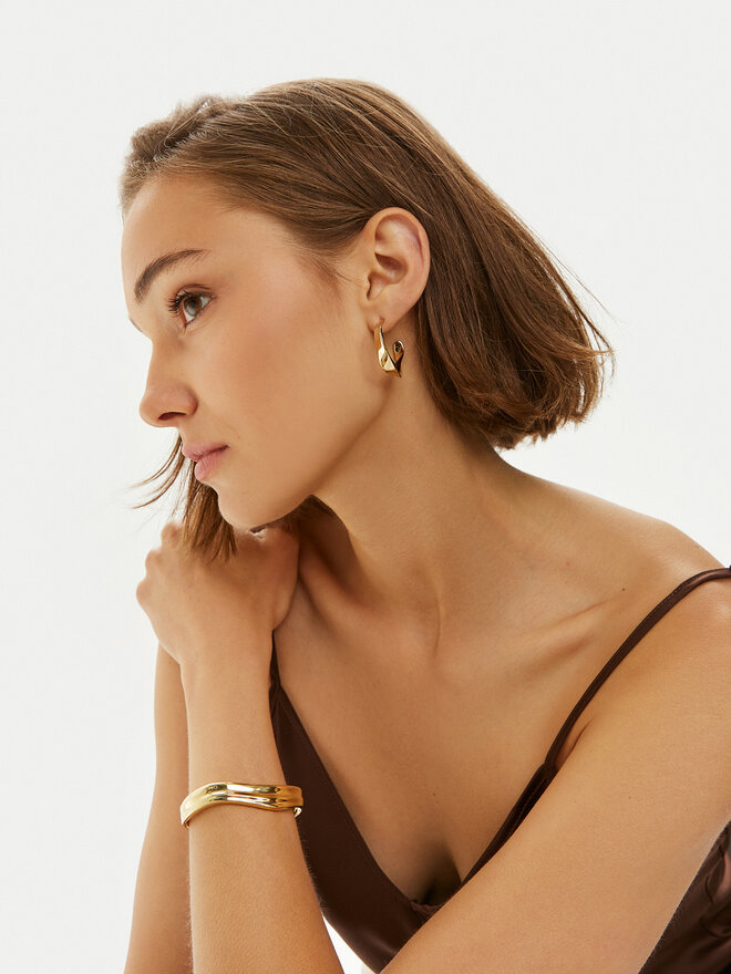 Calvin Klein Сережки Calvin Klein 35000534 Золотий