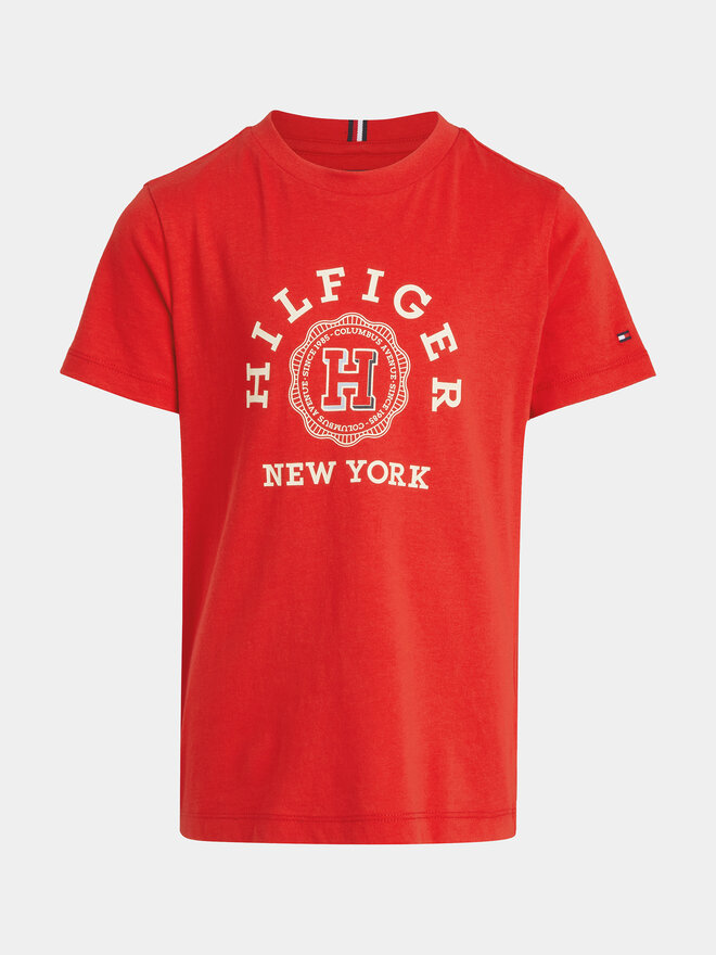 Tommy Hilfiger Tommy Hilfiger Marškinėliai Monotype Arch KB0KB08802 Raudona Regular Fit