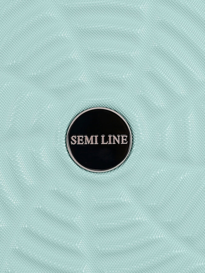 Semi Line Велика валіза Semi Line T5923-3 Зелений