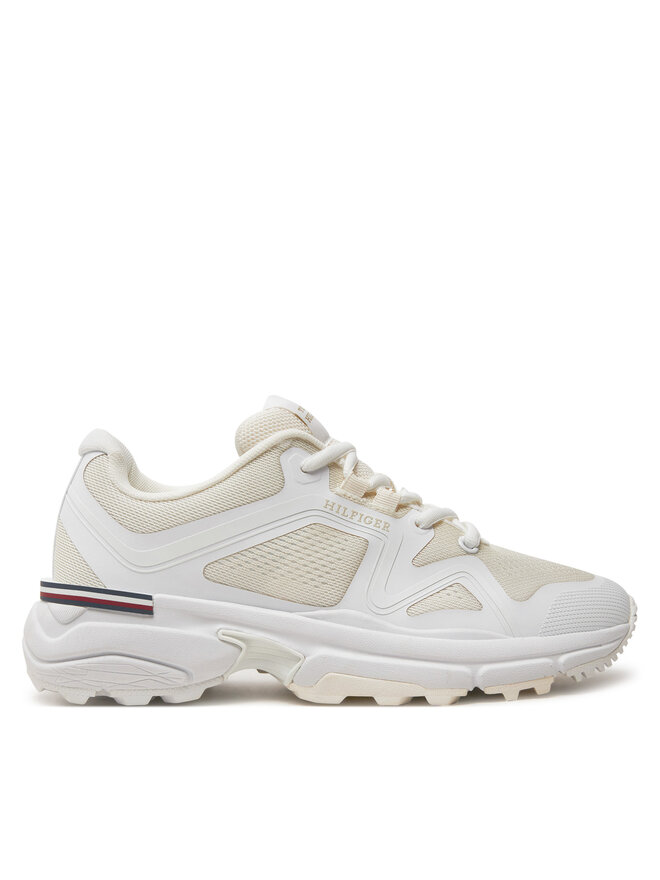 Tommy Hilfiger Αθλητικά Tommy Hilfiger Womens Trail Runner FW0FW08202 Εκρού