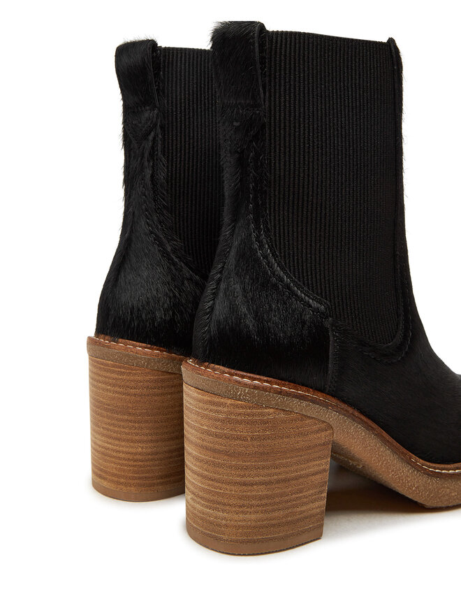 Clarks Боти Clarks Cassiano Top 26178668 Черен