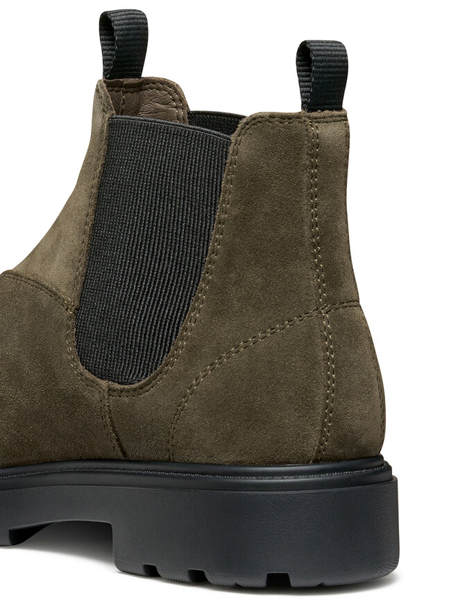 Geox Kotníková obuv s elastickým prvkem Geox U Spherica Ec7 U46FRA 00022 C3009 Khaki