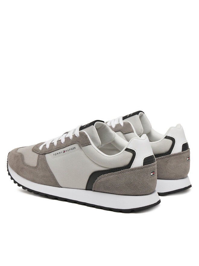 Tommy Hilfiger Laisvalaikio batai Tommy Hilfiger New Runner Eva Mix FM0FM05465 Pilka