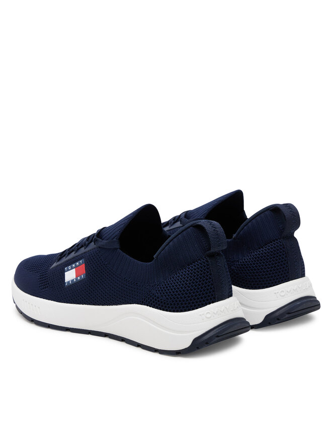 Tommy Jeans Sneakers Tommy Jeans Runner Kntitted EM0EM01555 Dunkelblau