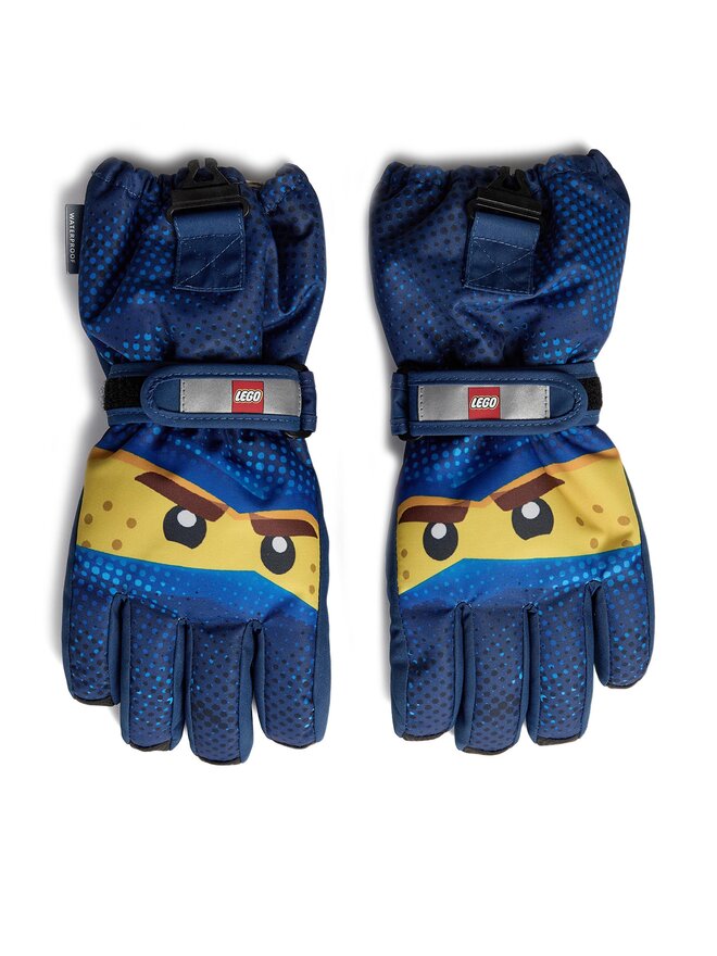 LEGO Guanti da sci LEGO Lwgan 807 11010969 Blu scuro