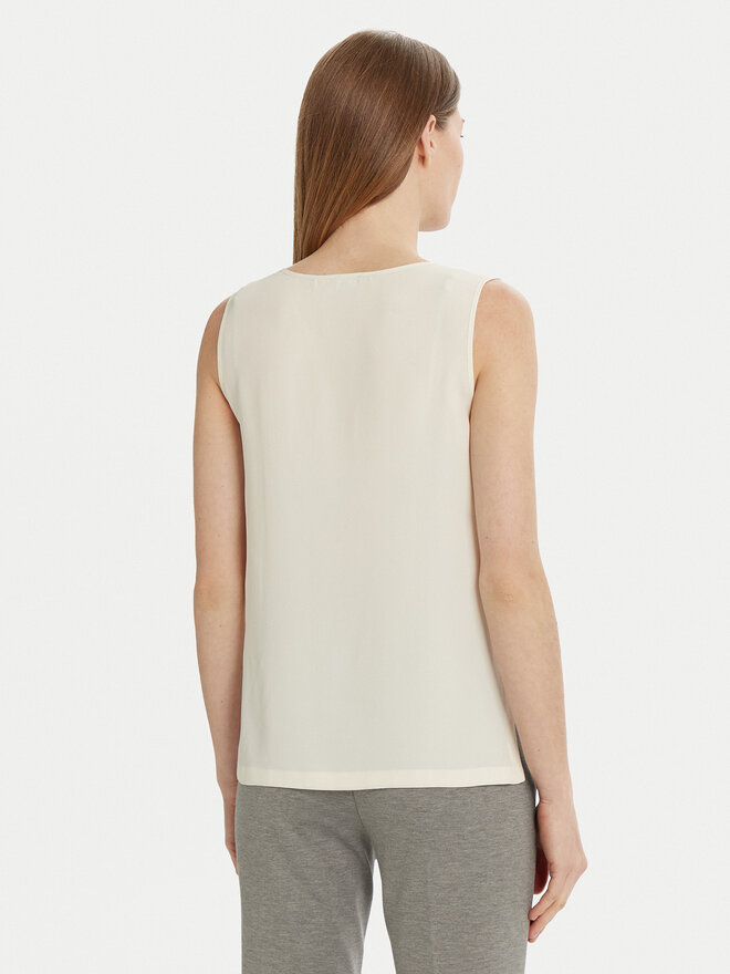 Marella Marella Top Ginnico 2515161051 Écru Regular Fit