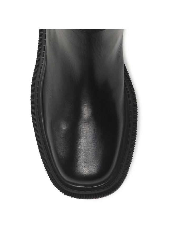 Simple Botas altas Simple SL-18-02-000051 Negro