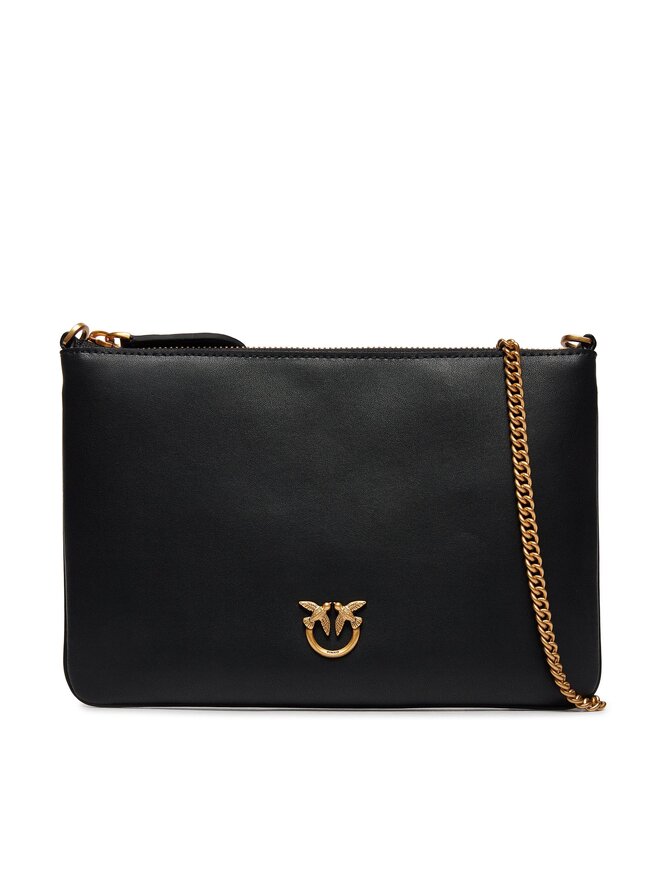 PINKO Handtasche Pinko Flat Classic PE 23 PCPL 100455 A0F1 Schwarz