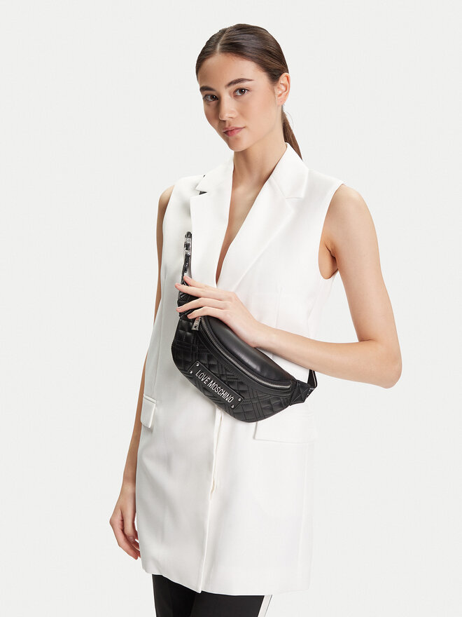 LOVE MOSCHINO Сумка на пояс LOVE MOSCHINO JC4003PP1NLA000B Чорний