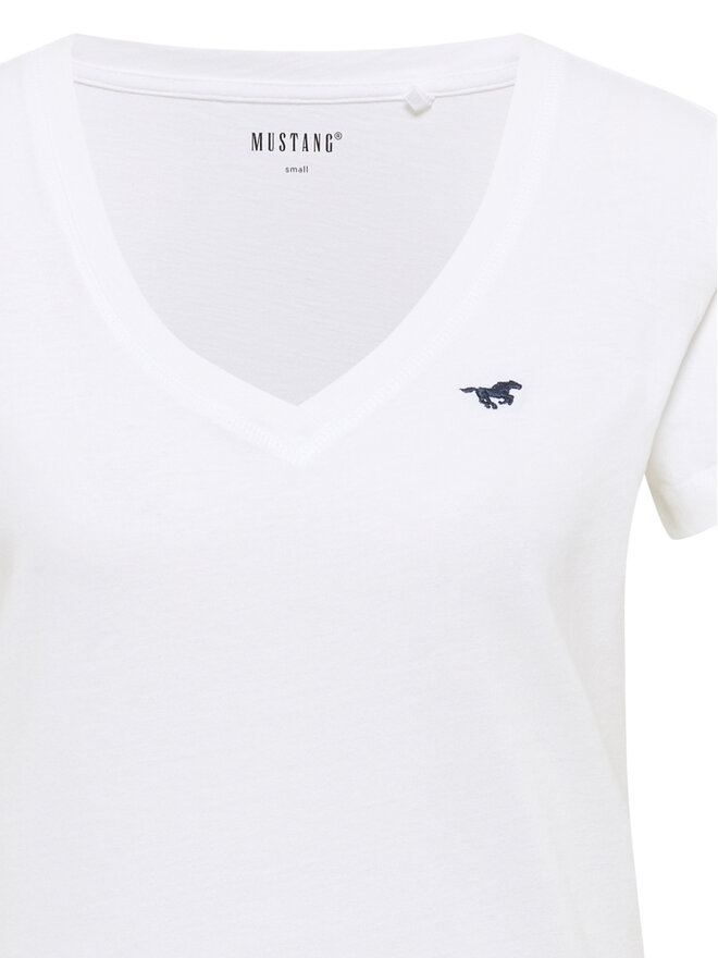 Mustang Mustang Póló Beverly 1016517 Fehér Slim Fit