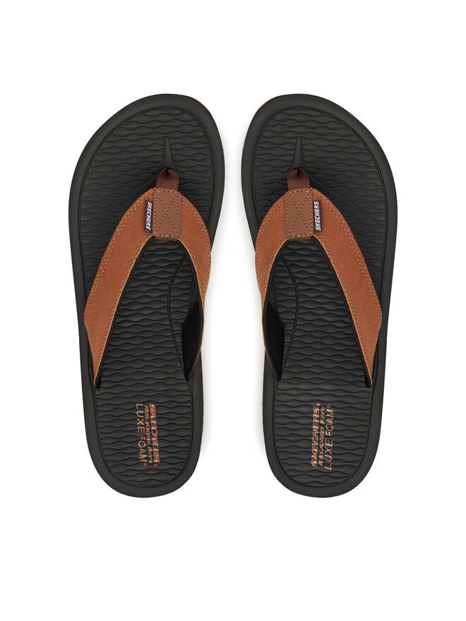 Skechers Japonke Skechers Tantric-Copano 205097/BRN Rjava