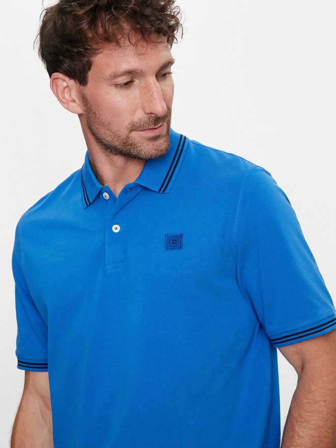 Bugatti Bugatti Pólóing 8150 55001A Kék Slim Fit