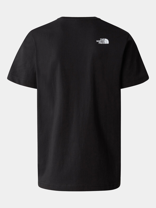 The North Face The North Face Marškinėliai Woodcut Dome NF0A87NX Juoda Regular Fit