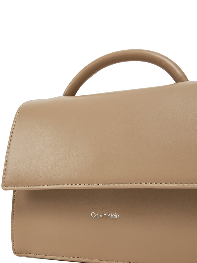 Calvin Klein Borsetta Calvin Klein Ck Linn Top Handle Crossbody K60K613162 Beige