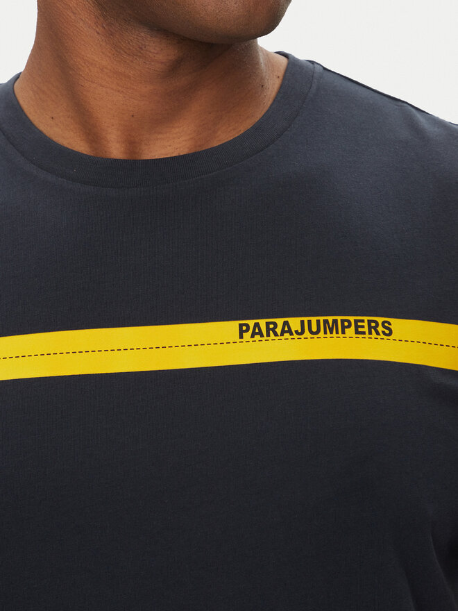 Parajumpers Parajumpers Póló Tape 25SMPMTSIT01 Sötétkék Regular Fit