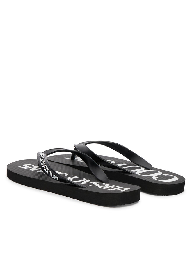 Versace Jeans Couture В'єтнамки Versace Jeans Couture 80VA3SQ7 ZSS81 Чорний