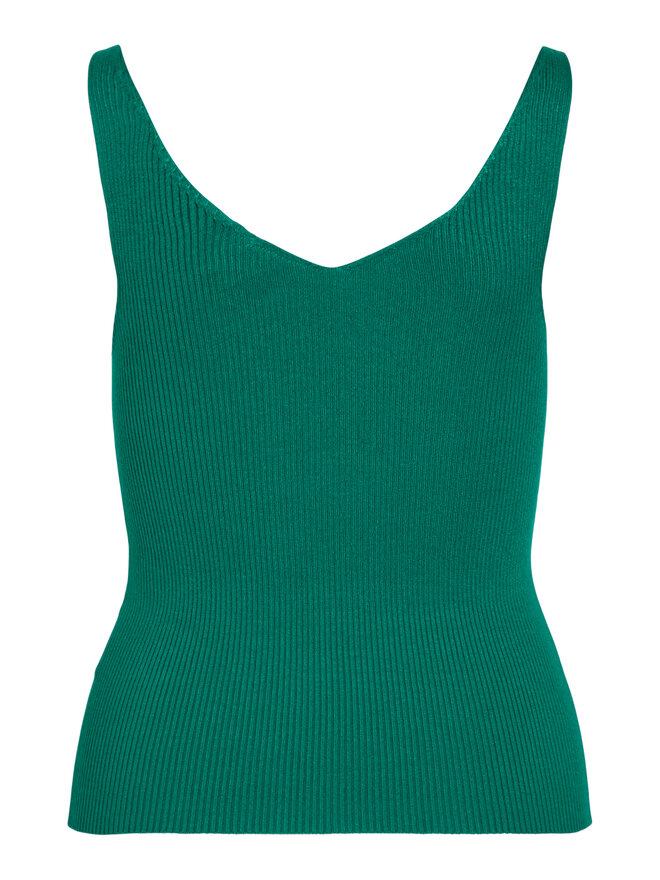 Vila Vila Топ Wennie 14104135 Зелений Regular Fit
