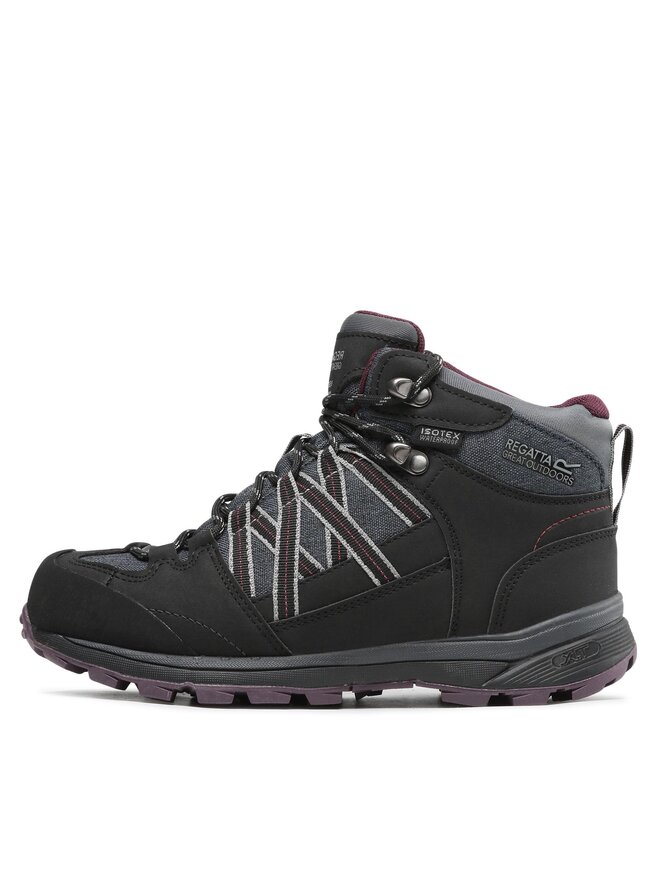 Regatta Трекінгові черевики Regatta Lady Samaris II Mid RWF539 Чорний