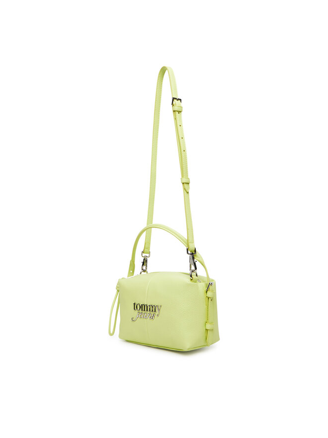 Tommy Jeans Handtasche Tommy Jeans Metal Logo Crossbody Camera Bag AW0AW18470 Grün