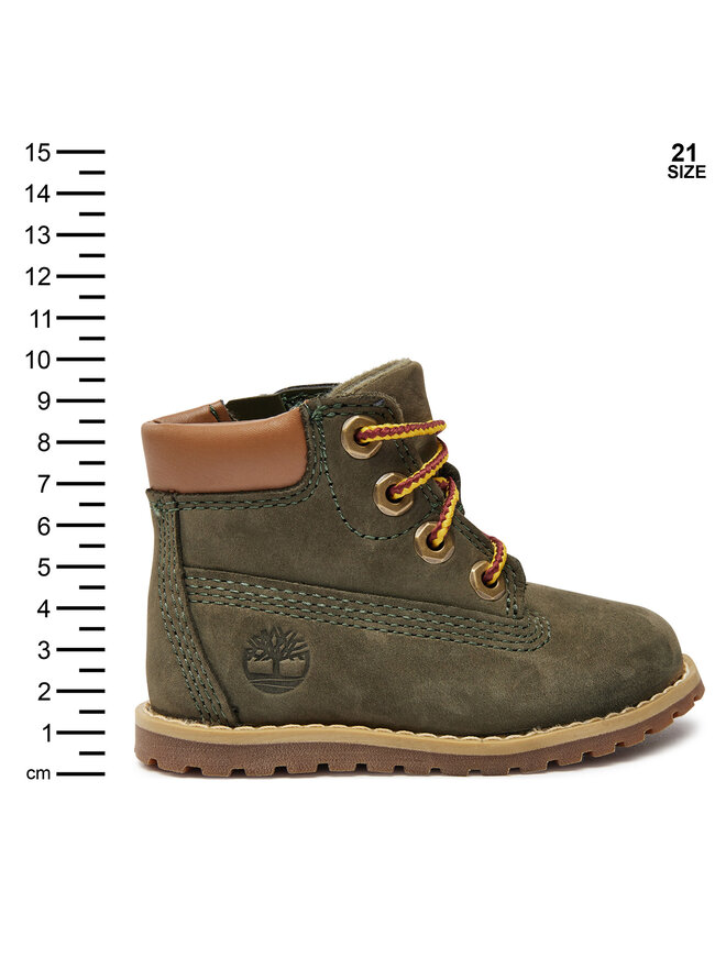 Timberland Botines planos Timberland Pkey Pine 6In Boot TB1A1VOSA581 Verde
