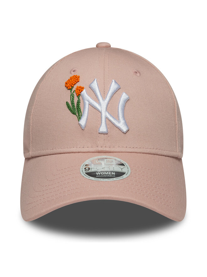 New Era Бейсболка New Era New York Yankees Womens MLB 9FORTY 60667503 Рожевий