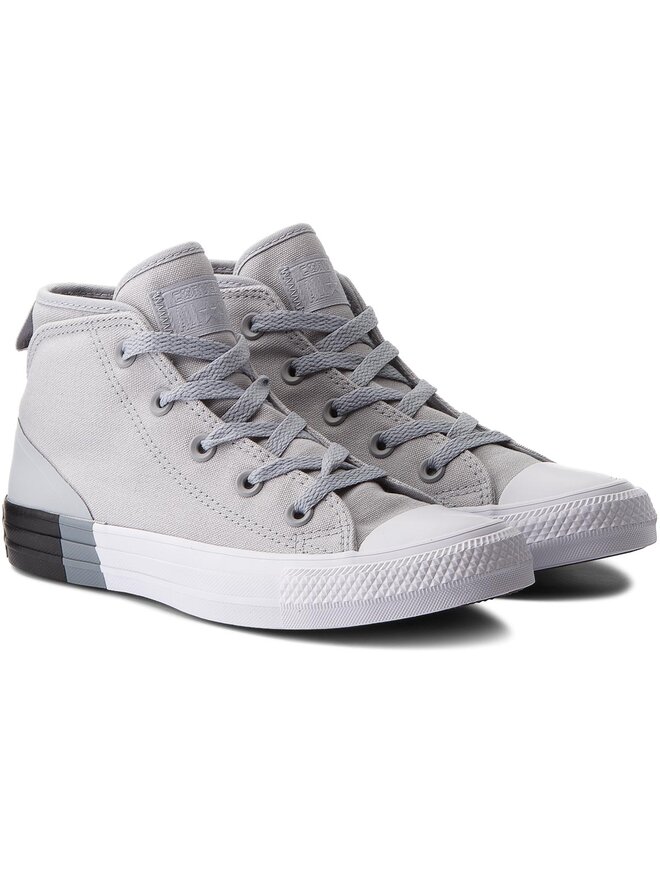 Sneakers aus Stoff Converse Ctas Syde Street Mid 159640C Grau eschuhe
