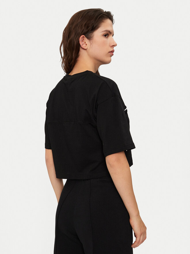 Fila Fila Camiseta Loobu FAW0908 Negro Regular Fit