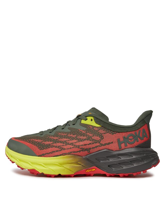 Hoka Laufschuhe Hoka Speedgoat 5 Wide 1123159 Grün