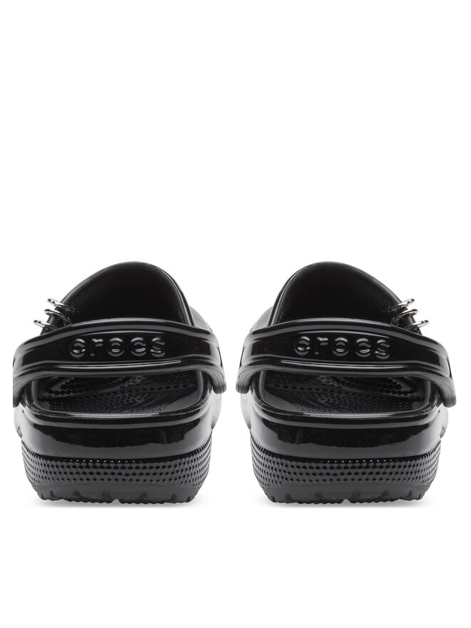 Crocs Şlapi Crocs Classic Studded Clog 210390 Negru
