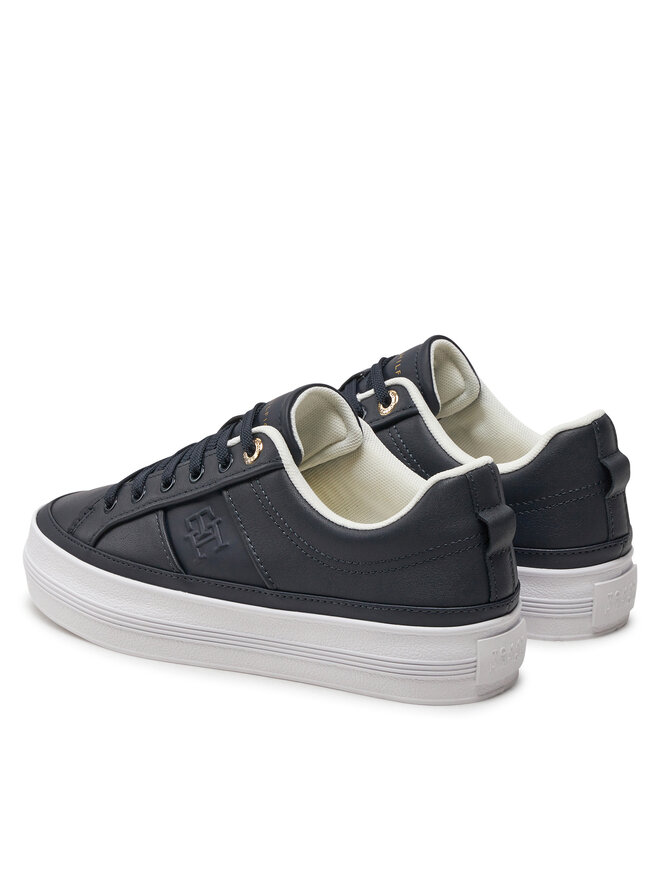 Tommy Hilfiger Снікерcи Tommy Hilfiger Essential Vulc Sneaker Monogram FW0FW07945 Cиній