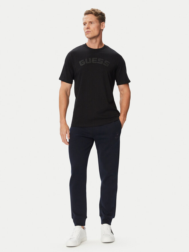 Guess Guess Футболка Z6BI04 K6534 Чорний Regular Fit