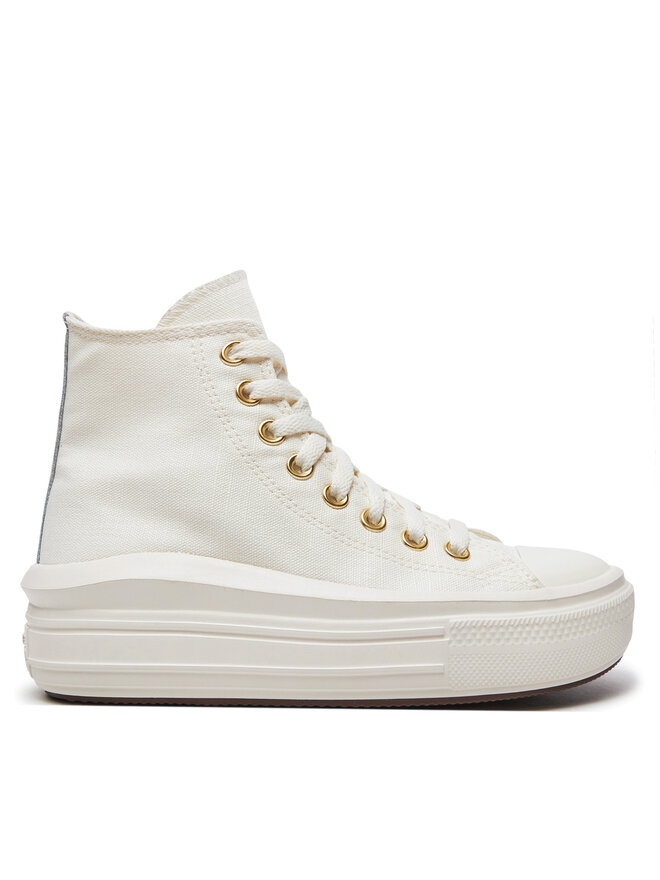 Converse Plátěnky Converse Chuck Taylor All Star Move Tonal Canvas A08384C Bílá