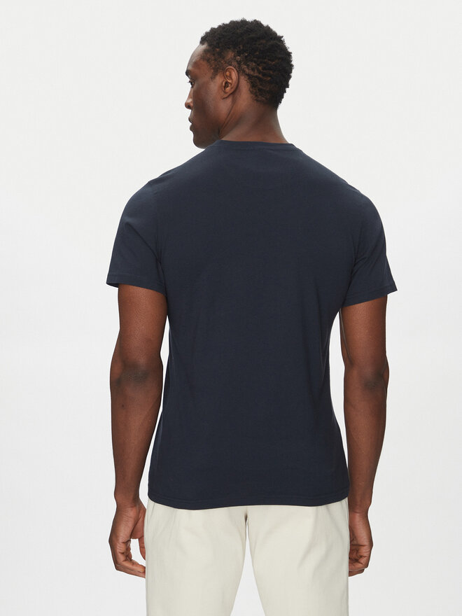 Barbour Barbour T-Shirt Tartan MTS0670NY31 Dunkelblau Tailored Fit