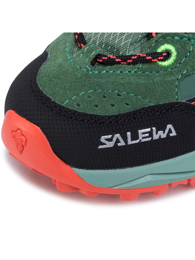 Salewa Trekkingschuhe Salewa Jr Alp Trainer Mid Gtx GORE-TEX 64006-5960 Grün