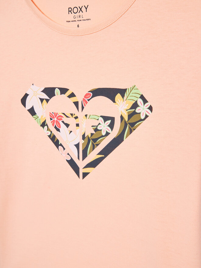 Roxy Roxy T-Shirt Day And Night ERGZT03954 Πορτοκαλί Regular Fit