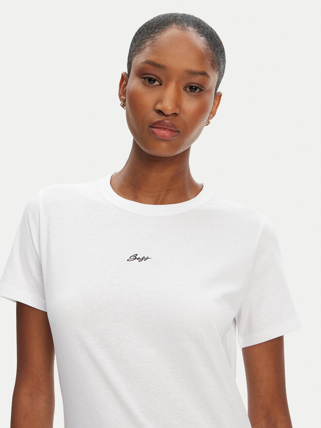 BOSS BOSS T-Shirt C_Elogo_5 50547547 Weiß Slim Fit