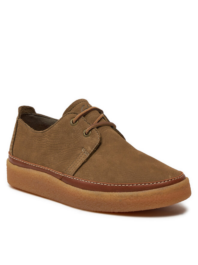 Clarks Półbuty Clarks Clarkwood Low 26176868 Brązowy