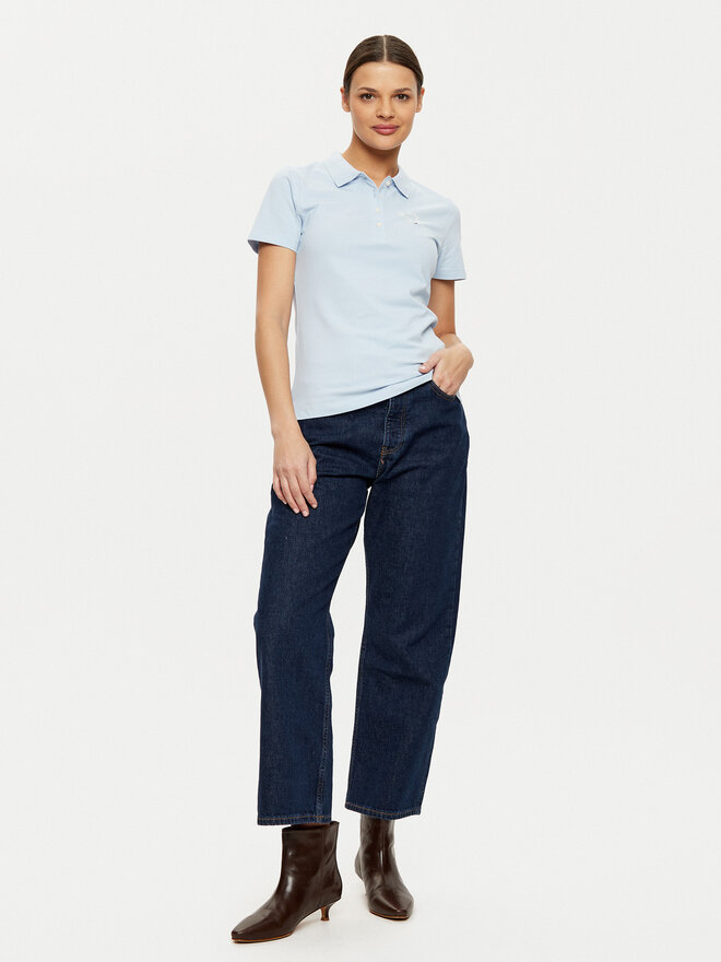 Tommy Hilfiger Tommy Hilfiger Поло WW0WW43930 Блакитний Slim Fit