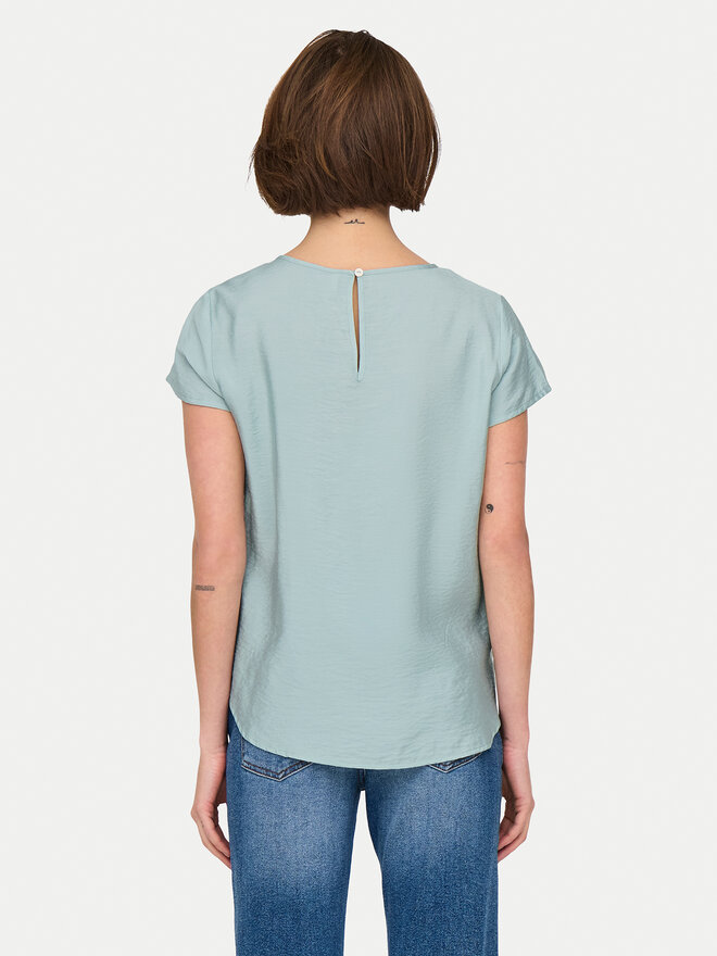 ONLY ONLY Camiseta Aya 15339742 Verde Regular Fit