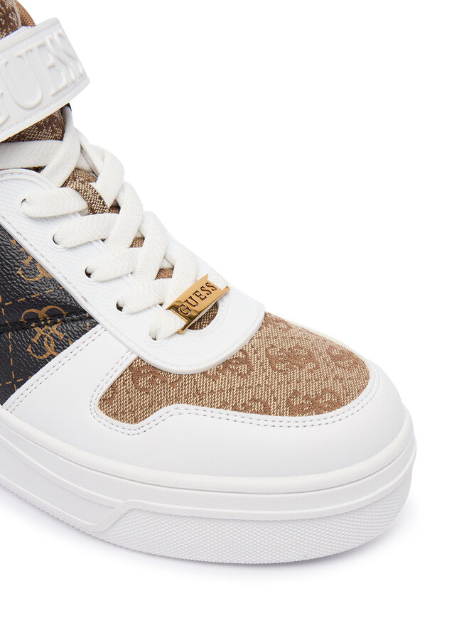 Guess Sneakersy Guess FLFRUK FAL12 Beżowy