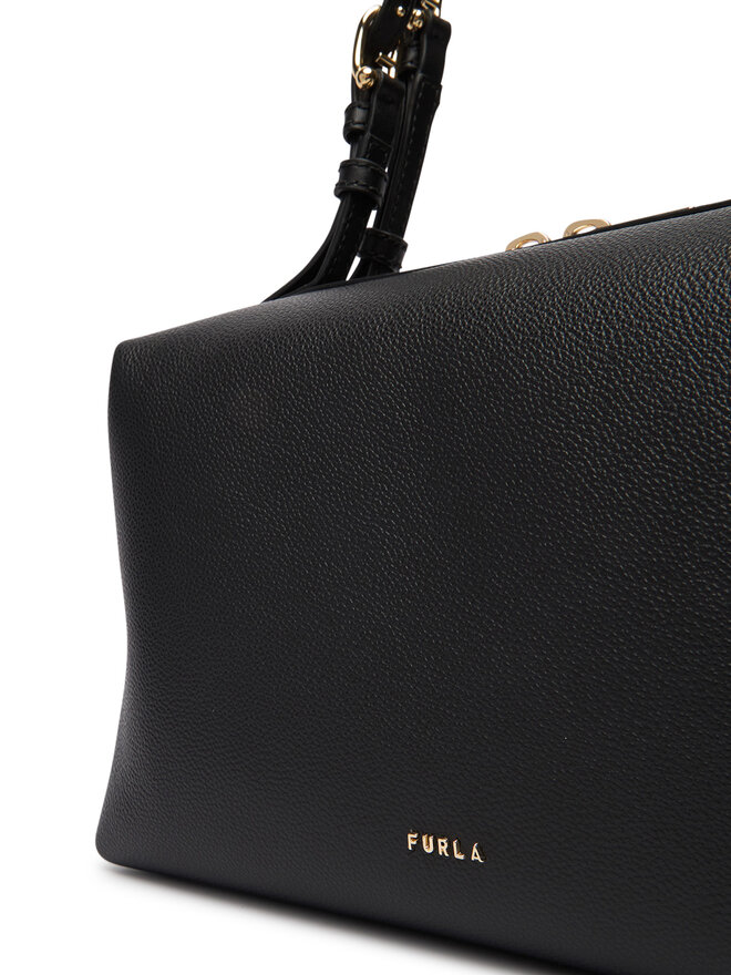 Furla Handtasche Furla Double M Boston WB01905 BX3036 KH O6000 Schwarz