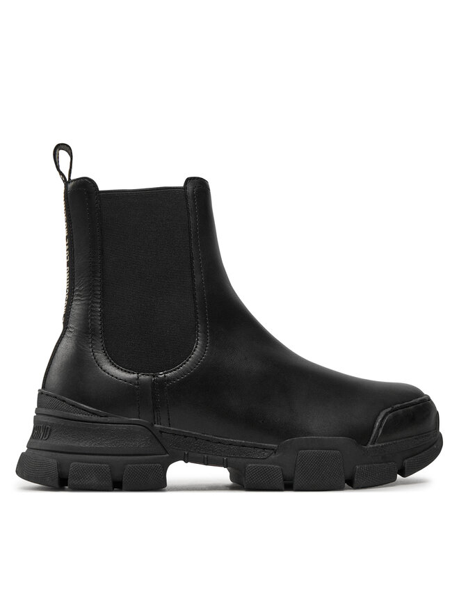 LOVE MOSCHINO Боти тип челси LOVE MOSCHINO JA15504G0LIA0000 Черен